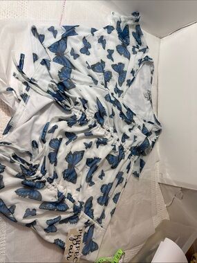 J forJustify  croptop shirt w/mini skirt